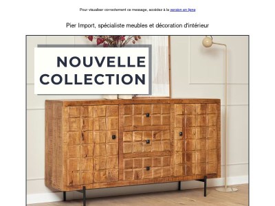 Nouvelle collection : design contemporain