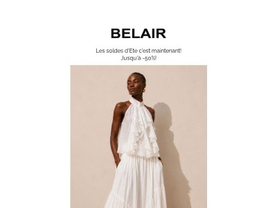 Soldes d'été c'est maintenant !