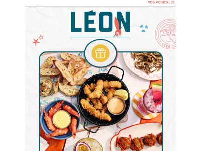 Doublez vos points de fidélité chez Léon !