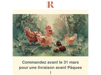 Préparez Pâques : commandez avant le 31/03 et découvrez nos tablettes!