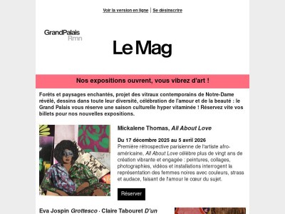 Boost d’art et d’émotions au Grand Palais : nouvelles expos, nouvelle saison !