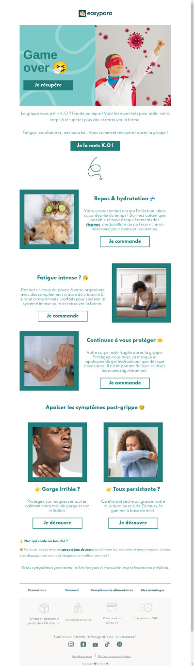 Un uppercut à la grippe ! 🥊