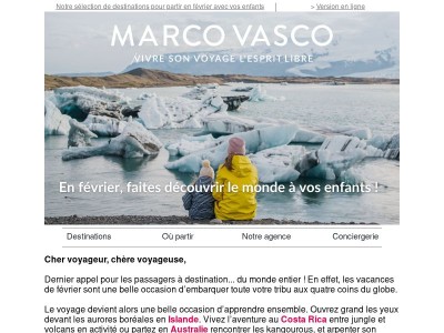 Où partir en famille pour les vacances de février ?