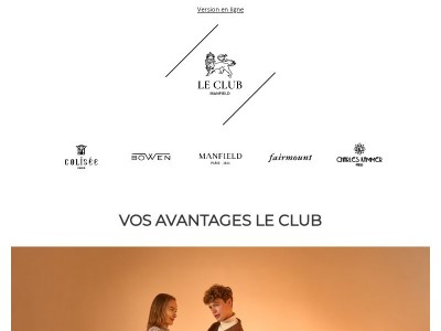 Vos avantages Le Club