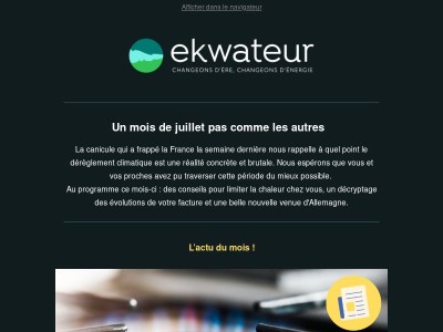 Ce qui change sur votre facture en juillet ⚡️