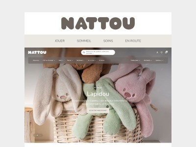 Bienvenue dans le nouvel univers de Nattou ✨