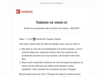 {{ firstname }}, quelle est votre SEULE et UNIQUE tâche aujourd'hui ? (défi anti-stress)