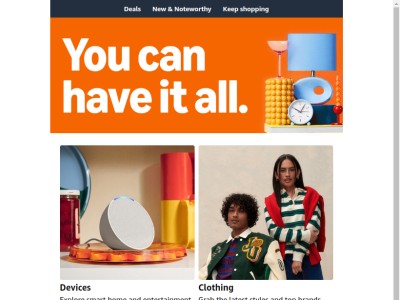 So many choices, all on Amazon