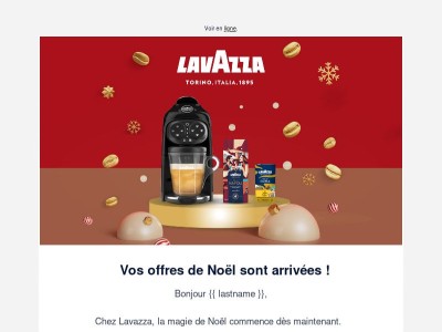 🎁 Noël : -50% sur nos machines A Modo Mio
