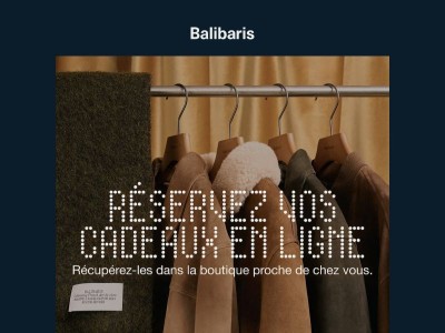 Réservez en ligne, récupérez en boutique !
