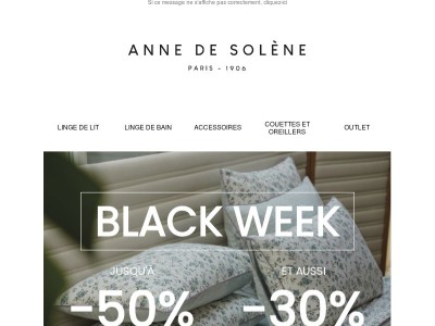 Profitez de la black week ! 🖤