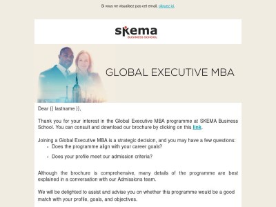 Your brochure request