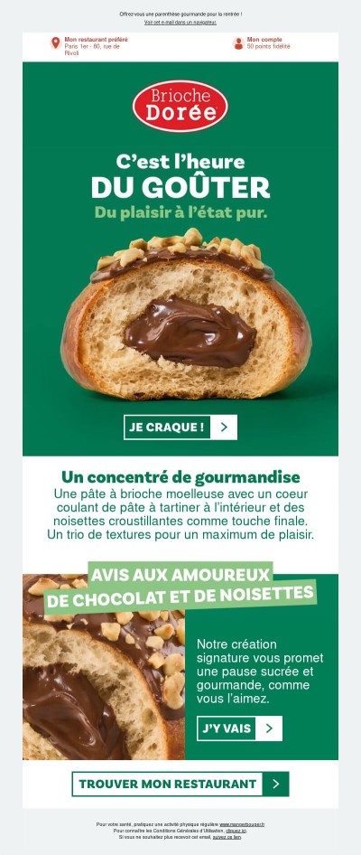 Le goûter qui vous fera aimer la rentrée 🌰