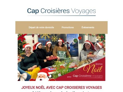🎁 CADEAUX de dernière minute avec Cap Croisières Voyages !