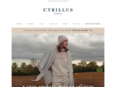 VENTES PRIVÉES : jusqu’à -50 %* ✨ c’est parti !