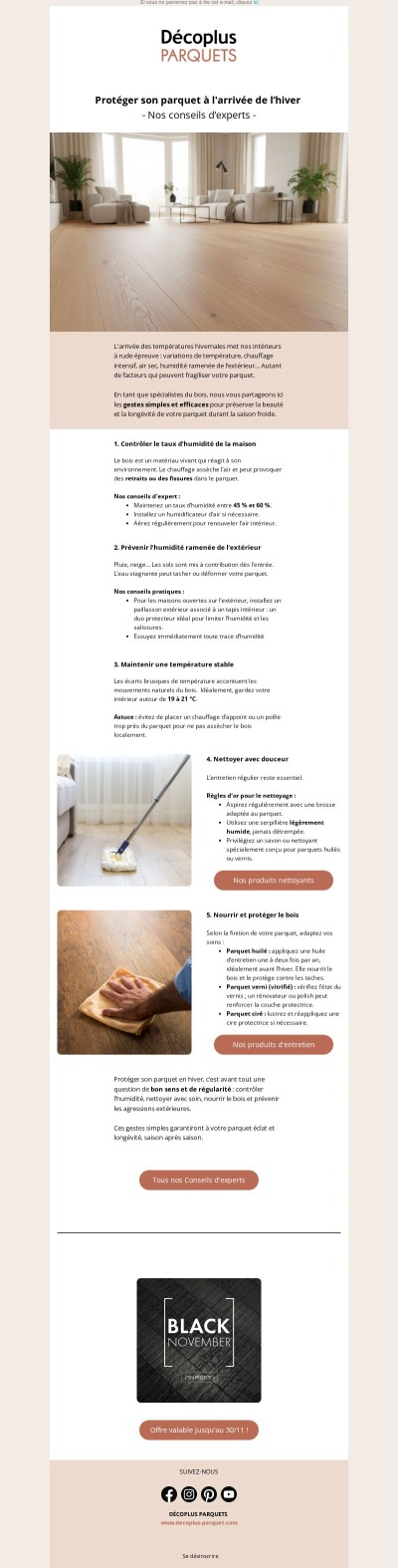 Comment protéger votre parquet 