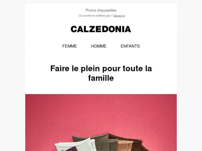 Bon plan : 5 paires de chaussettes pour 15€