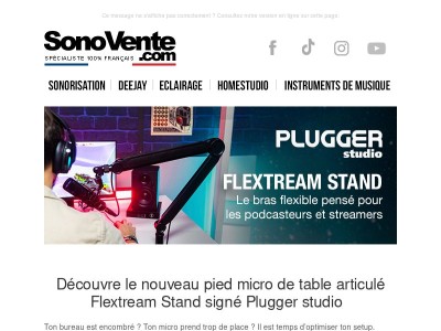 Podcast, stream, visio ou studio : soyez prêt ! 🔥
