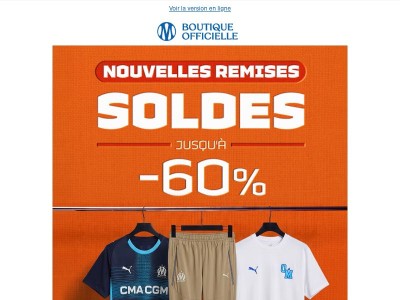 Les Soldes continuent : profitez de la 2ᵉ démarque 🔥