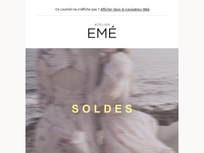 Soldes Occasionwear Emé : le moment est arrivé !