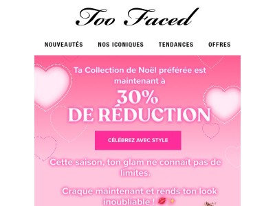 Tu n’as pas encore profité de tes -30 % ? 🎄