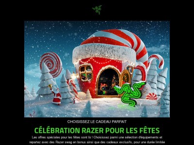 🫵Vous êtes invité : célébration Razer pour les fêtes🥳