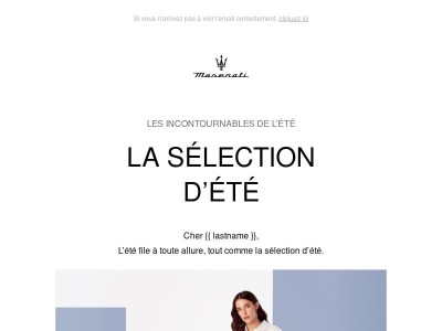 Dernier appel pour le style estival.