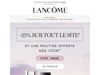 Votre dernière offre de l'année ✨
