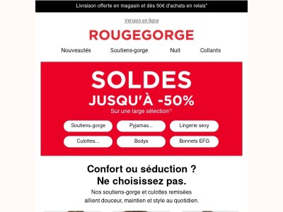 [SOLDES] Jusqu’à -50% sur les meilleurs coups de ❤️