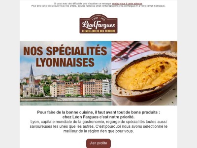 Zoom sur nos spécialités lyonnaises incontournables