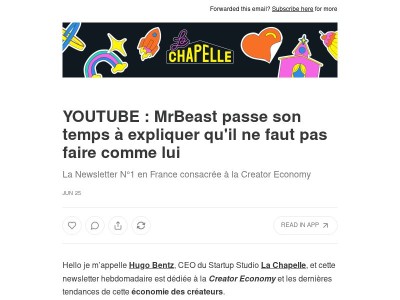 YOUTUBE : MrBeast passe son temps à expliquer qu'il ne faut pas faire comme lui