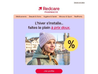 ❄️ Aujourd’hui, faites des économies sur tout l’assortiment