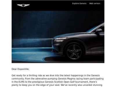 Ms. Dupontille, your latest newsletter is here