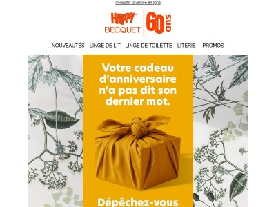 10 jours déjà ? On n’a pas fini de célébrer : votre offre expire bientôt…