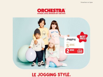 Jogging stylé, prix imbattable :  dès 2,99€