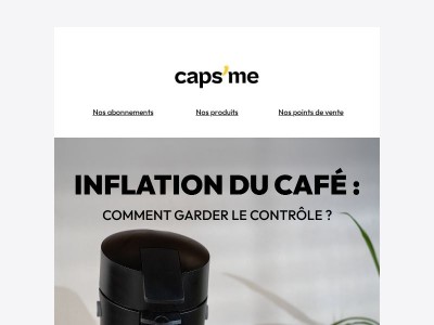 ☕ Le café augmente, mais pas votre facture !