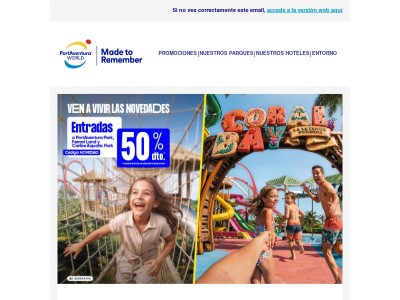 Últimas horas: -50% para vivir las novedades del verano ⚡