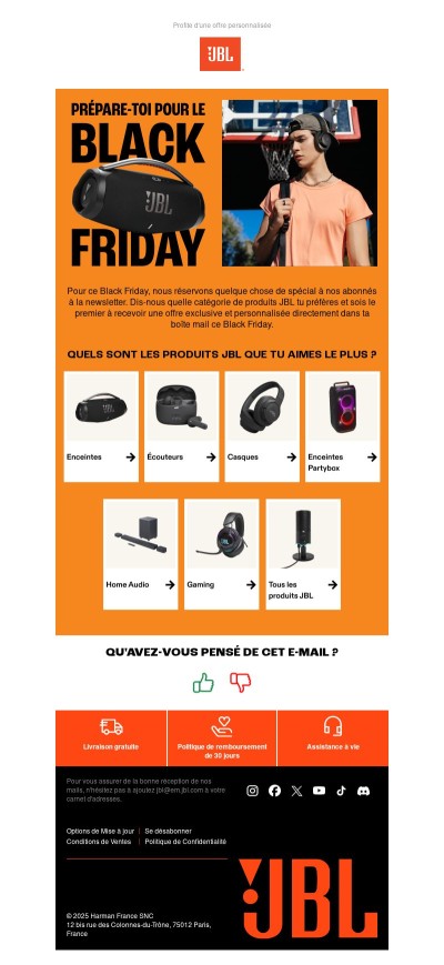Prépare-toi pour le Black Friday