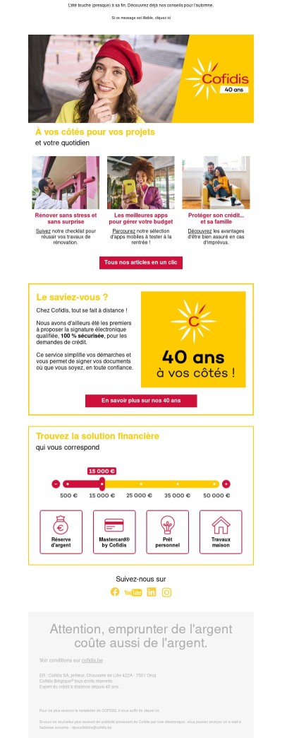 Nos astuces budget de septembre