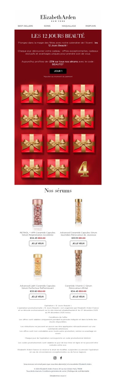 Les 12 Jours Beauté : Chaque Jour, Une Nouvelle Surprise !