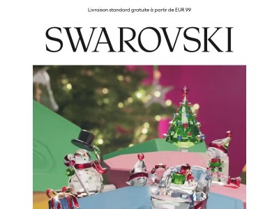 Swarovski vous souhaite de joyeuses fêtes !