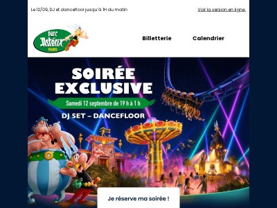 Gaulois(e), la soirée exclusive du Parc se prépare