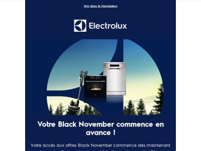 Votre Black November commence en avance !