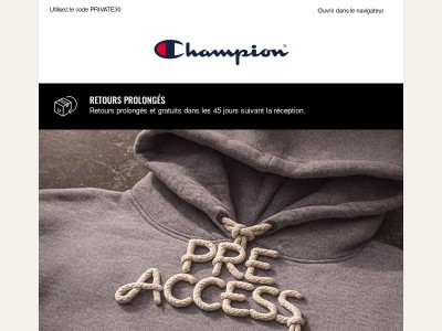 Promo Pre Access | Profitez de -30 %
