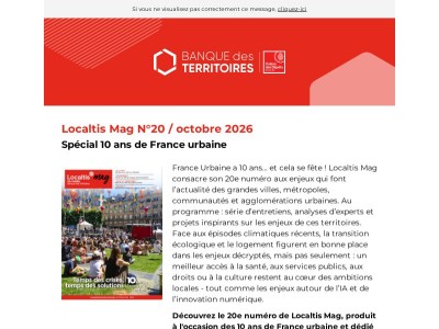 Localtis Mag #20 : Spécial 10 ans de France urbaine
