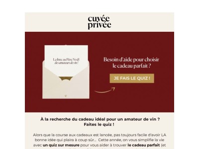 🎁 Faites le quiz pour trouver le cadeau idéal pour les amateurs de vin !