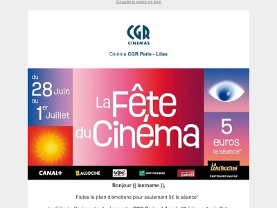 Dépêchez-vous : 5€ la place, c’est bientôt ⏳