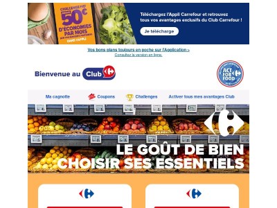 Faites le plein de promos sur vos essentiels de la semaine 💥