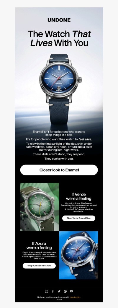 One more look at the heated glass dial ✨