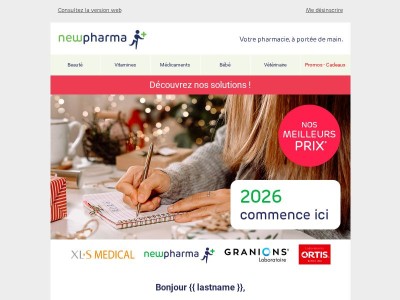 Quelles sont vos bonnes résolutions pour 2026, {{ lastname }} ?